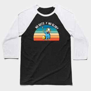 No guts no glory soccer| soccer player; soccer fan; football player; football fan; soccer ball; skeleton; soccer game; gift for soccer player Baseball T-Shirt